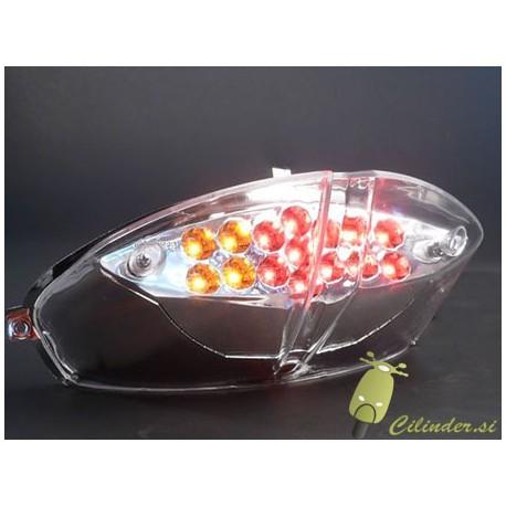Zadnja luč BGM -COLORLESS LED (E)- s smerniki Peugeot Speedfight