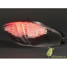 Zadnja luč BGM -COLORLESS LED BLACK EDITION- Peugeot Speedfight