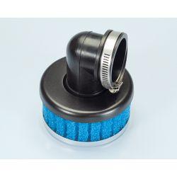 ZRAČNI FILTER - POLINI - MODER - KRATEK 90° Ø38mm