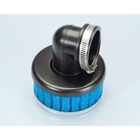 ZRAČNI FILTER - POLINI - MODER - KRATEK 90° Ø38mm