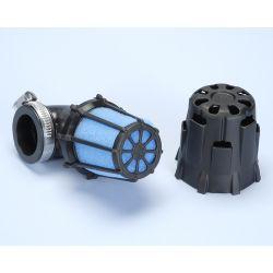 ZRAČNI FILTER - POLINI - PLASTIČEN - MAJHEN 90° Ø37mm