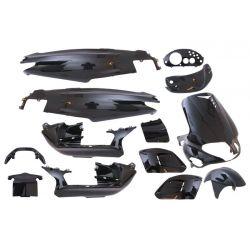 BODY KIT - EDGE - 15 delni - GILERA RUNNER - METALIK ČRN