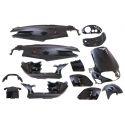 BODY KIT - EDGE - 15 delni - GILERA RUNNER - METALIK ČRN