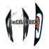LED smerniki DMP - Piaggio ZIP2000 - Smoked, bela led