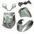 BODY KIT - DMP - Piaggio ZIP 2000 / Antracit (5 delni)