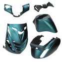 BODY KIT - DMP - Piaggio ZIP 2000 / Modra - Zelena mat (5 delni)