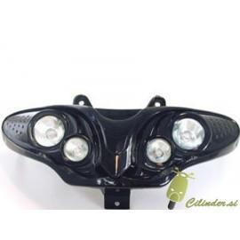 Žaromet -ultra-halogen- BLACK Runner, Hussar