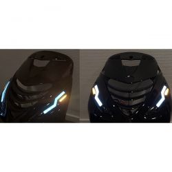 Set sprednjih Led smernikov -POWER1- Zip 2006-2020 / Smoke / E oznaka