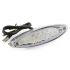 Zadnja luč BGM -COLORLESS LED- (e) universal 100x32x30, krom