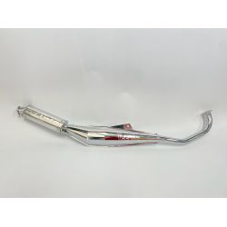 IZPUH - TECNO -TOMOS A55 - KROM - Youngster/Streetmate - ALU CILINDER s sesalnim kolenom na 2 vijaka