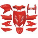 Body kit -DMP- Yamaha Aerox - metalno rdeč