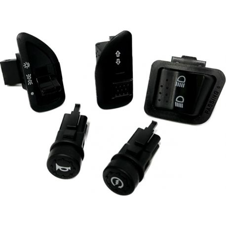 Set stikal / gumb - GILERA - PIAGGIO ZIP50 x FLY 125