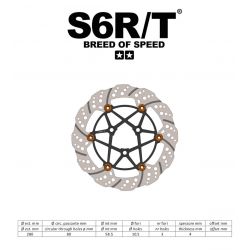 ZAVORNI DISK - Stage6 WAVE Overrange: , MBK Nitro / Yamaha Aerox, nerjaveče