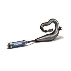 Izpuh - MALOSSI Too Bad Deps 27mm za PIAGGIO Ciao/Px 50 steel, silver, Barva: modro siva