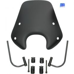 Vetrobransko steklo -DMP- Piaggio Zip 2000 - Črna mat / Višina - 30cm