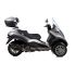 Izpuh - AKRAPOVIC "SLIP-ON", "Black Edition", za PIAGGIO/GILERA/PEUGEOT MP3/LT 400/500ccm/Beverly 500ccm/X8 /X EVO 400ccm/X9 Evo