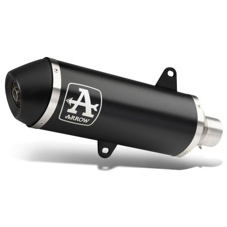 Izpuh - dušilec -ARROW Urban Dark Piaggio MP3 500i E4 (17) 