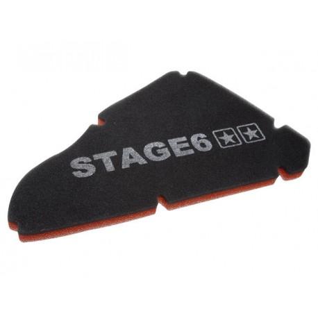 VLOŽEK ZRAČNEGA FILTRA - Stage6 Double-Layer, Piaggio dolgo ohišje (Piaggio
