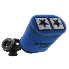 ZRAČNI FILTER RACING - Stage6 Double Layer BIG, Airbox modra, 28mm + 35mm + 42mm + 45mm + 49mm + 55mm