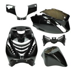 BODY KIT -DMP SP- Piaggio ZIP 2000/ Črna lakirana (5 delni set)