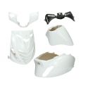 BODY KIT -DMP SP- Piaggio ZIP 2000/ Bela (5 delni set)