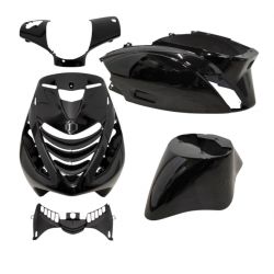 BODY KIT -DMP SP EVO-1- Piaggio ZIP 2000 / Metalik črna