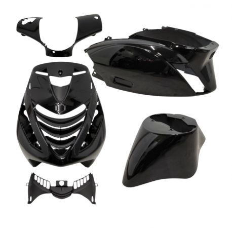 BODY KIT -DMP SP EVO-1- Piaggio ZIP 2000 / Metalik črna