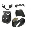 BODY KIT -DMP SP- Piaggio ZIP 2000/ Črna mat (5 delni set)