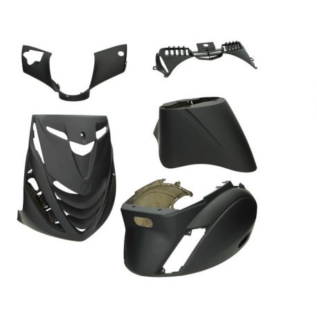 BODY KIT -DMP SP- Piaggio ZIP 2000/ Črna mat (5 delni set)