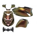 BODY KIT -DMP SP EVO-1- Piaggio ZIP 2000 / Porsche rjava