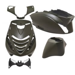 BODY KIT -DMP SP- Piaggio ZIP 2000/ Vojaško zelena matirana (5 delni set)