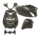 BODY KIT -DMP SP- Piaggio ZIP 2000/ Vojaško zelena matirana (5 delni set)