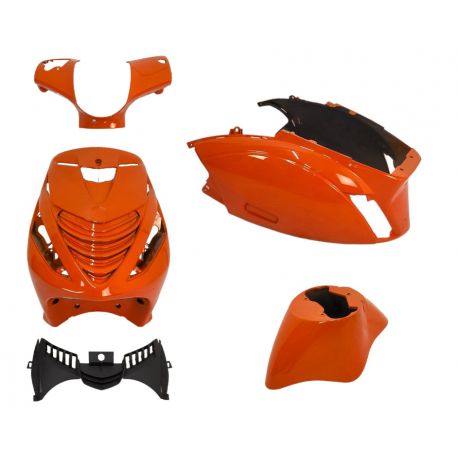 BODY KIT -DMP SP EVO-1- Piaggio ZIP 2000 / KTM Oranžna
