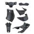 Set notranjih plastik -DMP EVO- PIAGGIO ZIP 2000 / Carbon look 