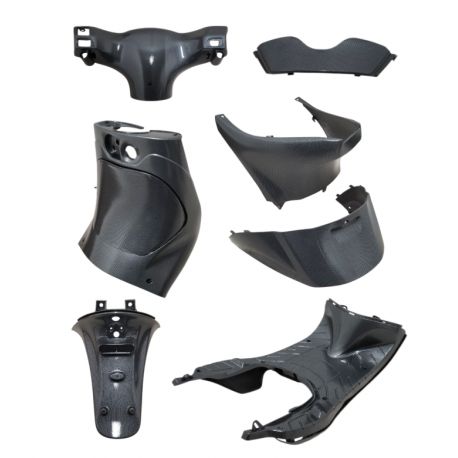 Set notranjih plastik -DMP EVO- PIAGGIO ZIP 2000 / Carbon look 