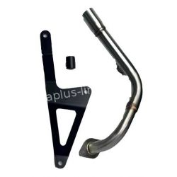 Izpušna cev -DMP RACING- Gy6 50cc 4T EURO2 EURO4 EURO5 (brez dušilca)