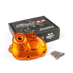Pokrov zobniškega prenosa - Stage6 R/T MK2-Piaggio / Gilera / Aprilia 50cc 2T / Oranžna