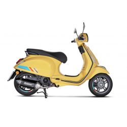Dušilec - AKRAPOVIC Slip-On Black Vespa Primavera 125i IGET E5+ 2025- / Črna