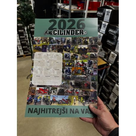 KOLEDAR 2026 - CILINDER.SI - NAJHITREJŠI NA VASI