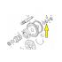 Matica M14x1 TOMOS original 200141