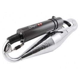 IZPUH - Stage6 PRO REPLICA (CE), Minarelli horizontal, krom,dušilec v imita