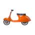 Otroški poganjalec - PRIMO RIDE- Classic vespa - Oranžna