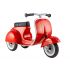 Otroški poganjalec - PRIMO RIDE- Classic vespa - Rdeča