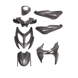 Body kit -DMP- Yamaha Aerox II (od 2013) / Antracit (7 delni set)
