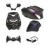 BODY KIT -POWER1 SP - Piaggio ZIP 2000/ Cameleon mat (6 delni set) / z led osvetlitvijo sprednje maske