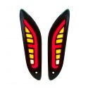Set zadnjih LED smernikov -POWER1 Sport- Vespa Primavera / Zatemnjeni / E oznaka
