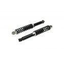 Set zadnjih amortizerjev / blažilcev - DMP - Tomos / Puch Maxi / 320 mm / Črna