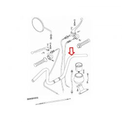 KRMILO - TOMOS A3 /APN 6 črno / oem 242199