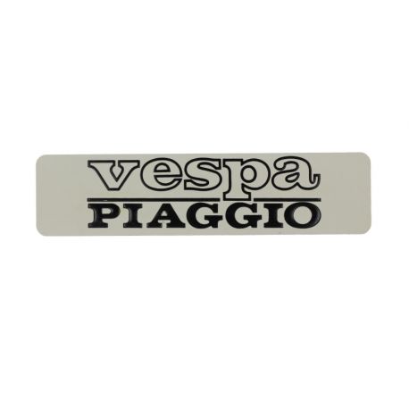 Nalepka 2D - Piaggio - Vespa moped / 115x28mm 