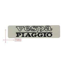 Nalepka 2D - Piaggio - Vespa moped / 115x28mm 